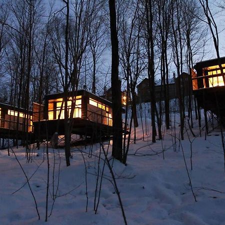 Villa Cabin Sutton 252 - En Harmonie Avec La Nature! Exterior foto