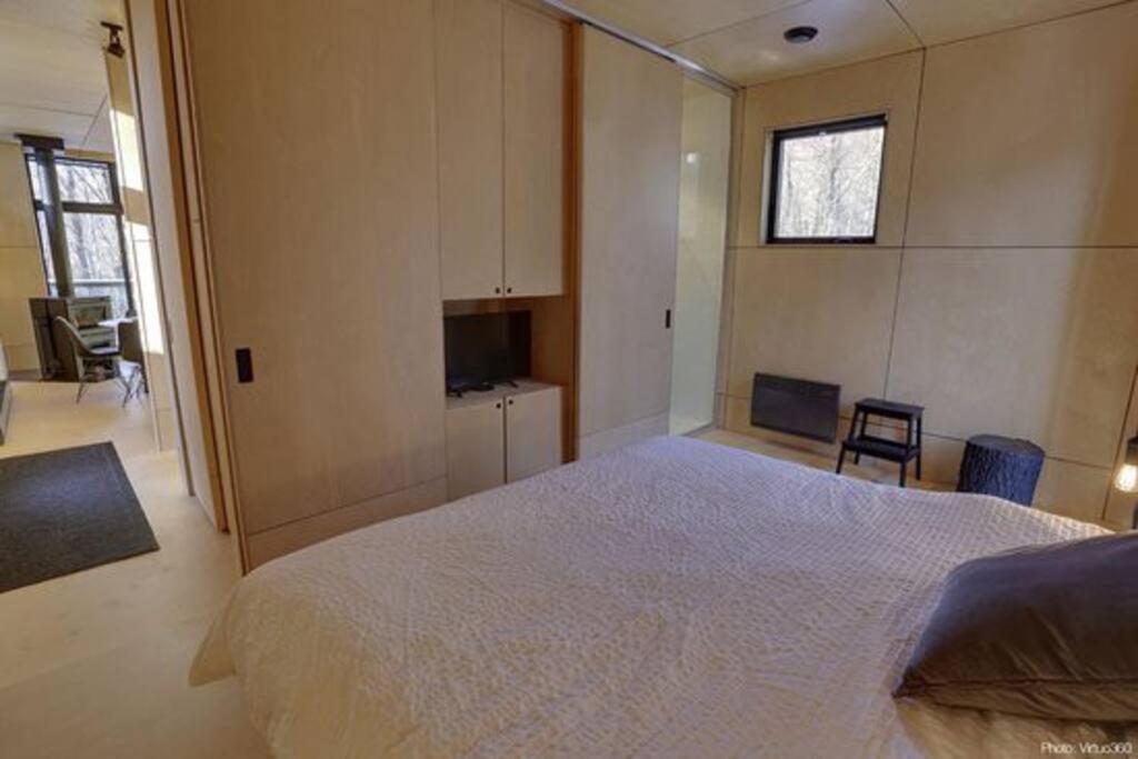 Villa Cabin Sutton 252 - En Harmonie Avec La Nature! Exterior foto